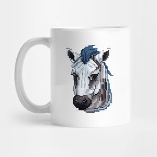 Head animal pixel art Mug